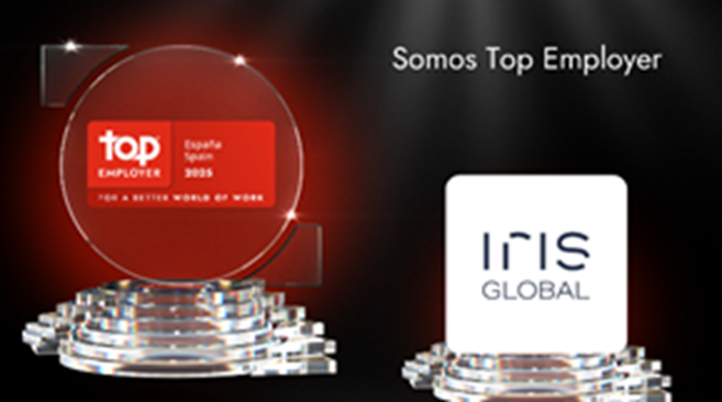 Iris Global es Top Employer en España, consolidando su posición como una de las empresas líderes en excelencia en la gestión de personas.