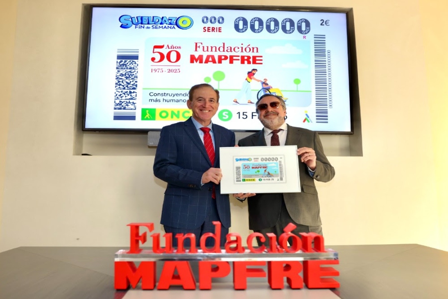 La ONCE rinde homenaje a Fundación MAPFRE en su 50 aniversario