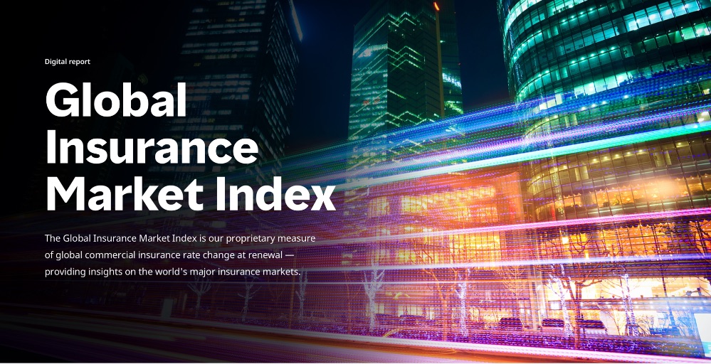 Según el Índice del Mercado Global de Seguros de Marsh, las tasas globales de seguros comerciales cayeron un 2% en el cuarto trimestre de 2024