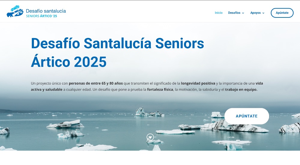 Arranca la II Edición del DESAFÍO SANTALUCÍA SENIORS, una iniciativa que promueve la longevidad positiva, este año en el Ártico.