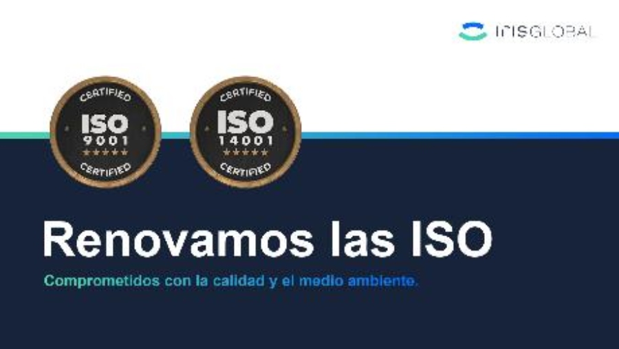 Iris Global renueva las certificaciones ISO 9001 y 14001