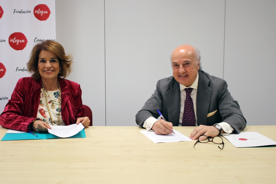 Fundación Aon renueva su colaboración con Fundación Integra