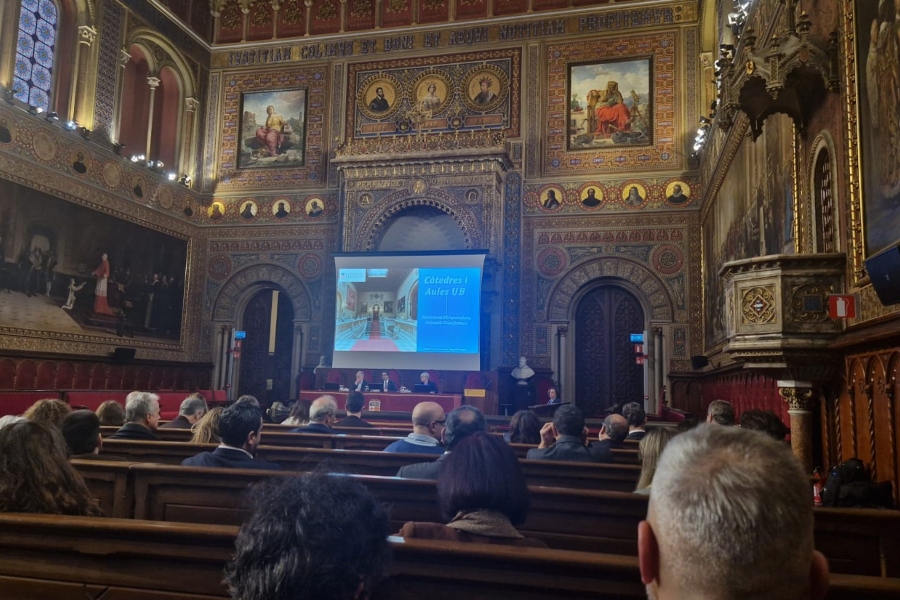 La Universidad de Barcelona reconoce a las entidades patrocinadoras de sus aulas y cátedras