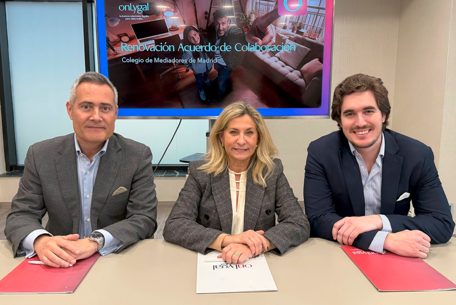 El Colegio de Madrid y onLygal renuevan su convenio de colaboración para 2025