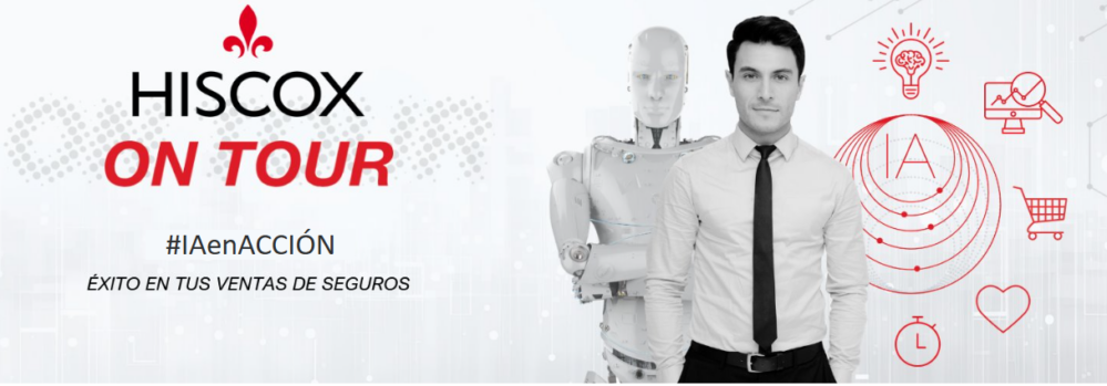 ‘Hiscox on Tour’ se centrará en el uso de la inteligencia artificial (IA) para impulsar la productividad de los mediadores de seguro.