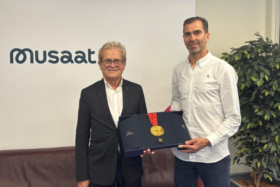 Musaat renueva su apoyo al campeón paralímpico Dani Molina