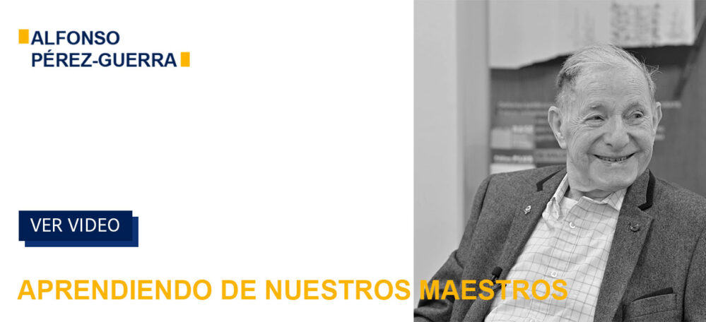 La nueva serie “Aprendiendo de nuestros maestros de Asemas arranca con Alfonso Pérez-Guerra y cierra el ciclo audiovisual “Entre Arquitectos”