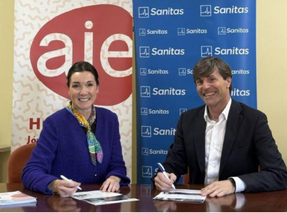 AJE Huelva) y Sanitas renuevan su colaboración, reafirmando así su compromiso con el impulso del ecosistema emprendedor de la provincia.