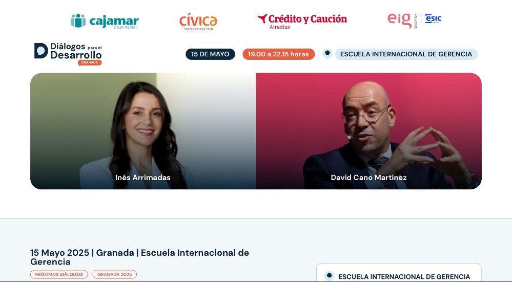 Mañana, la ciudad de Granada acogerá una nueva edición de los Diálogos para el Desarrollo, una iniciativa impulsada por Crédito y Caución