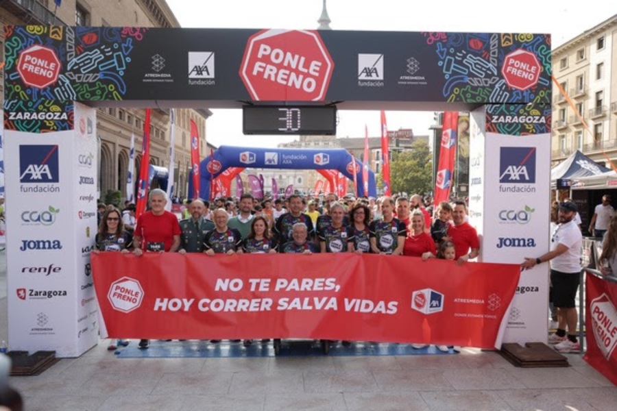 Ponle Freno bate récord en Zaragoza con cerca 3.000 participantes