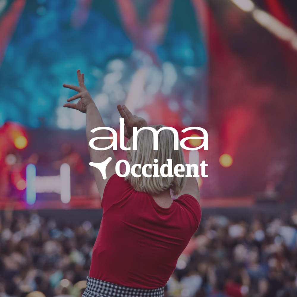 Occident se consolida como patrocinador principal de las ediciones de los festivales alma en Madrid, Barcelona y ahora también en Alicante