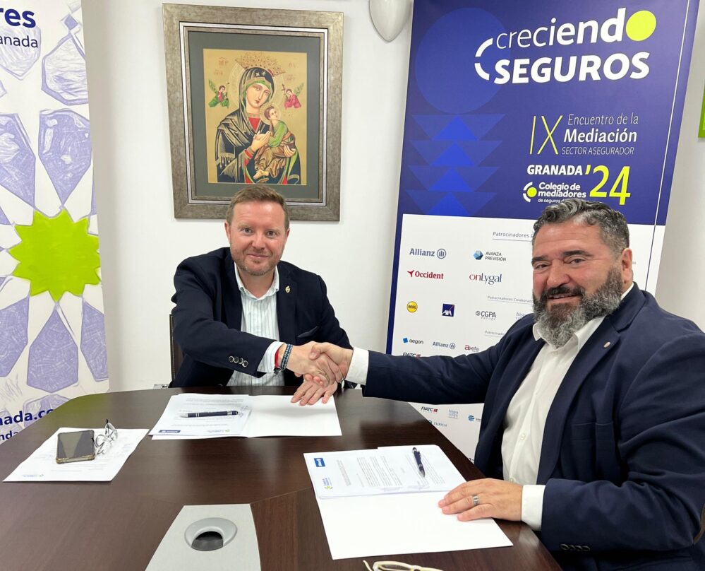 El Colegio de Mediadores de Seguros de Granada y Allianz renuevan su acuerdo de colaboración para reforzar la figura del mediador