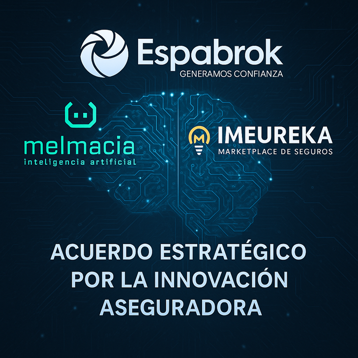 Espabrok ha firmado un acuerdo con las insurtechs MelmacIA e Imeureka, líderes en soluciones de IA aplicadas al sector asegurador.