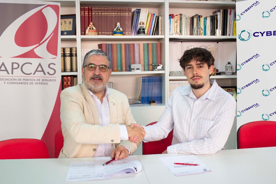 CYBENTIA y APCAS firman un acuerdo para impulsar la ciberseguridad en el ámbito pericial