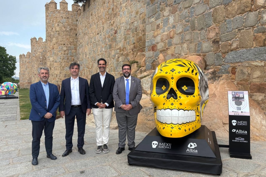 Mexicráneos llega a Ávila con doce esculturas monumentales