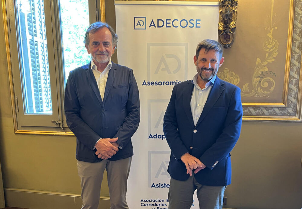 ADECOSE celebra su almuerzo mensual con David Heras, director general de Hiscox España, como invitado especial