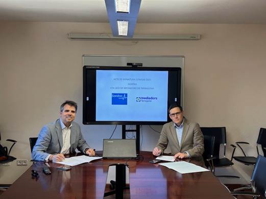 Sanitas y el Colegio de Tarragona han renovado su colaboración para seguir fortaleciendo la mediación profesional en la provincia.