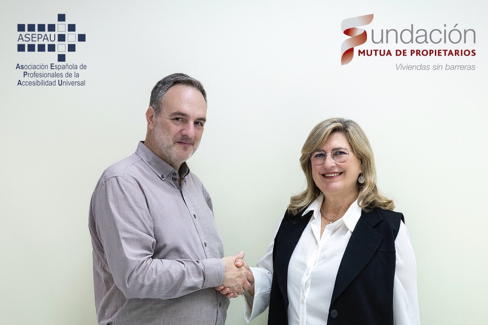 La Fundación Mutua de Propietarios y ASEPAU impulsan la accesibilidad universal en edificios residenciales a través de un acuerdo