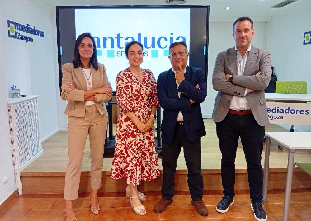 El Colegio de Mediadores de Seguros de Zaragoza y la aseguradora Santalucía han renovado su convenio de colaboración