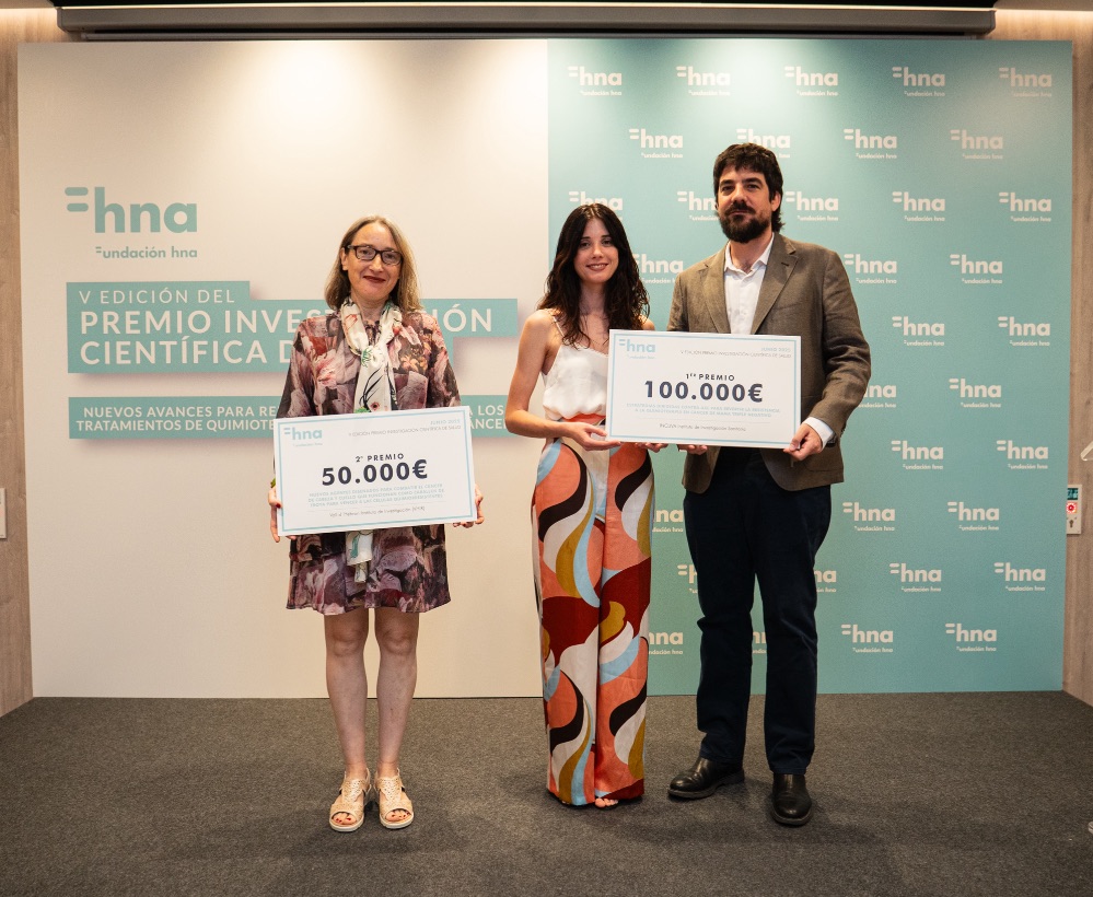 El Premio de Investigación Científica en Salud de Fundación hna reconoce proyectos del INCLIVA y el Vall d’Hebron Institut de Recerca.