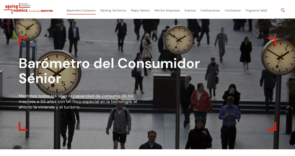 Más de 3 millones de sénior ya organizan sus vacaciones a través de Internet, según el V Barómetro del Consumidor Sénior de Fundación MAPFRE