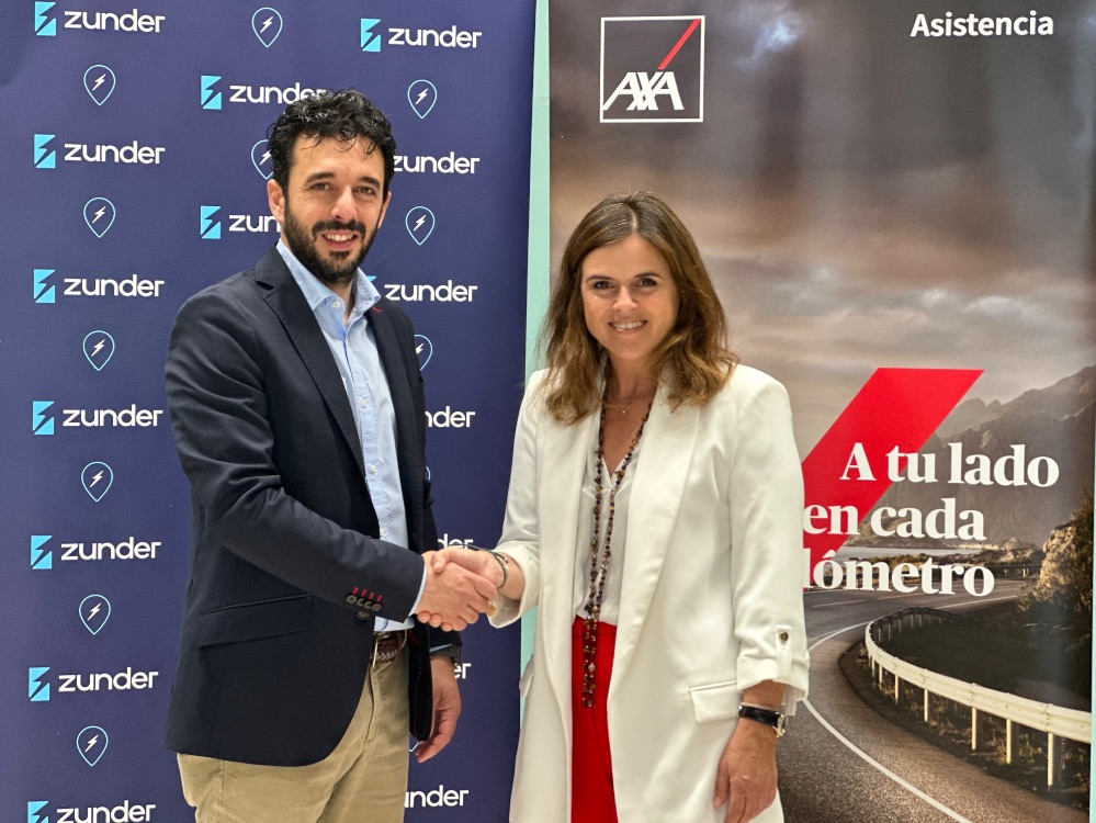 Los usuarios de AXA Partners podrán acceder a precios bonificados en la red de carga de Zunder, y descuentos en seguros de viaje.