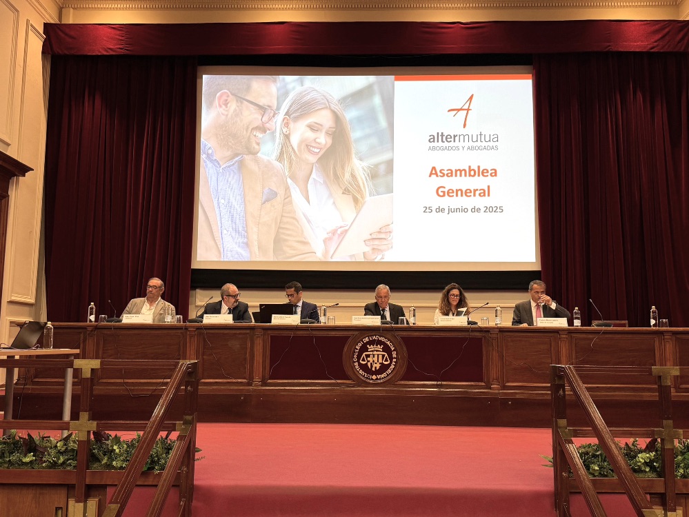 Alter Mutua de los Abogados celebró su Asamblea General anual en el Palauet Casades del Ilustre Colegio de la Abogacía de Barcelona.
