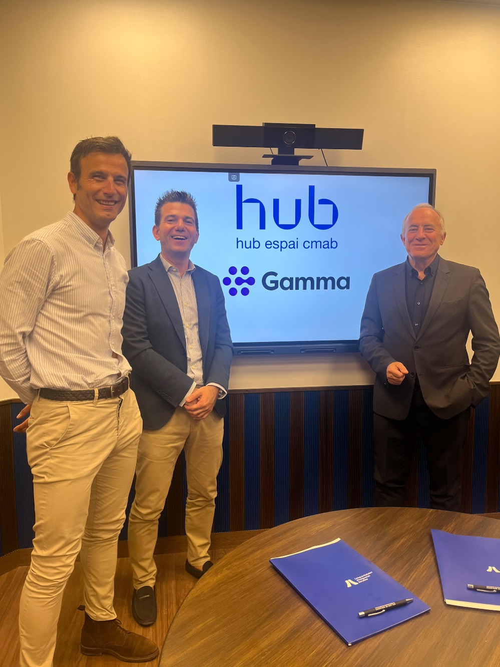 Gamma Comunicaciones ha sellado una alianza con el Col·legi de Mediadors d’Assegurances de Barcelona en el marco del proyecto Hub Espai CMAB