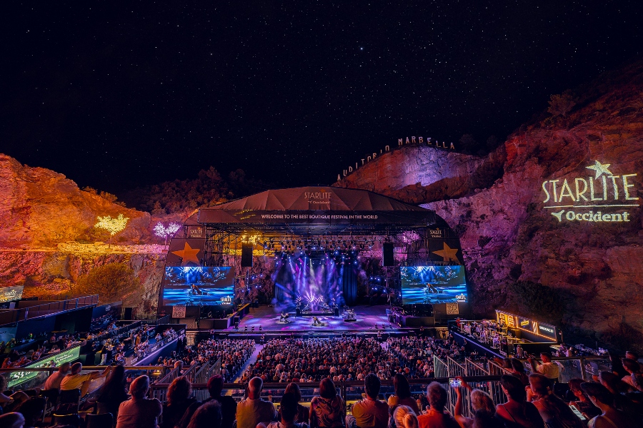 El festival Starlite Occident celebra su edición 2025 con el respaldo de la aseguradora