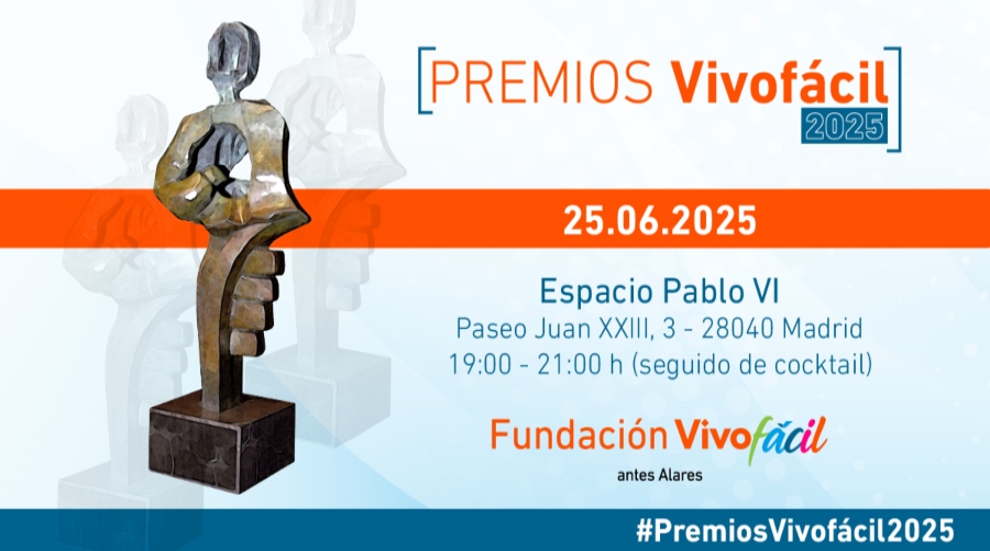 Fundación Vivofácil publica la lista de finalistas de los Premios Vivofácil 2025