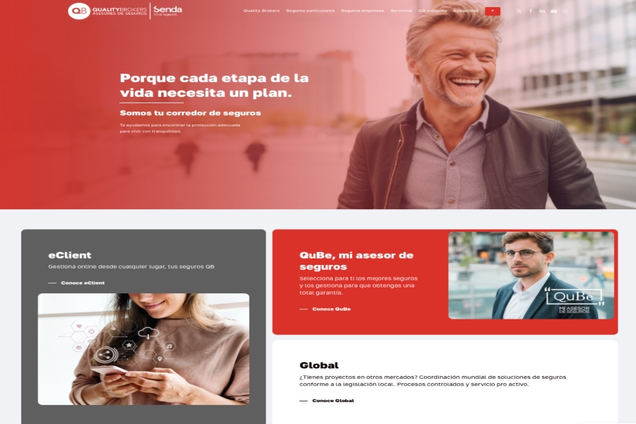 Quality Brokers presenta su nueva web