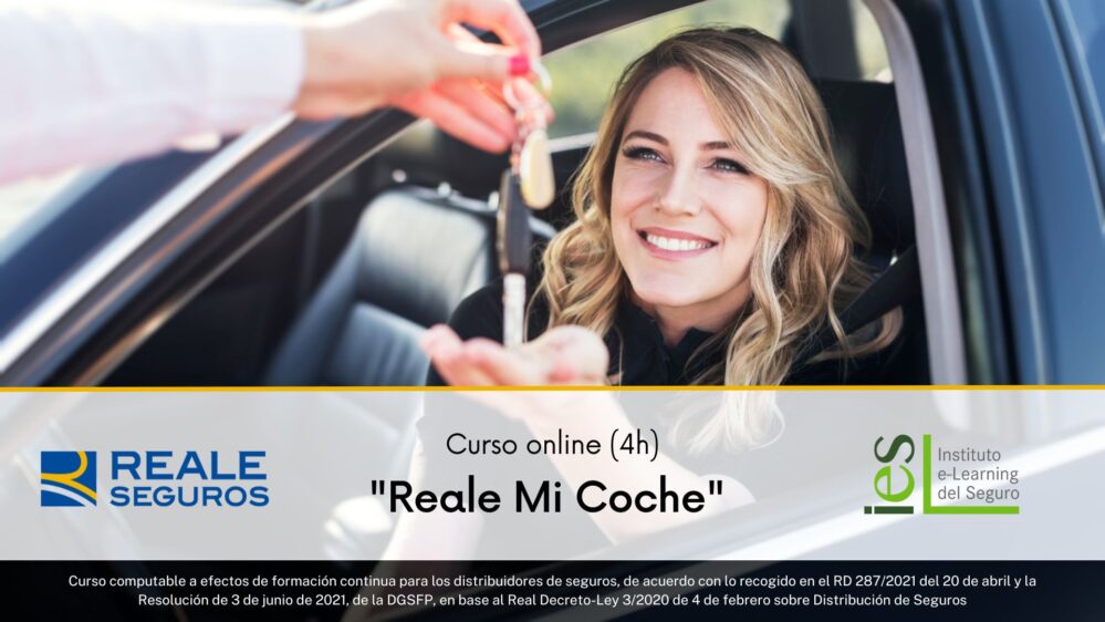 Reale refuerza su apuesta por la formación especializada con el lanzamiento del curso online “Reale Mi Coche”, desarrollado junto al IES.