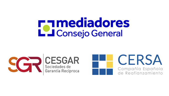 El Consejo General ha firmado un acuerdo con CERSA y CESGAR con el objetivo de facilitar el acceso a avales financieros y técnicos