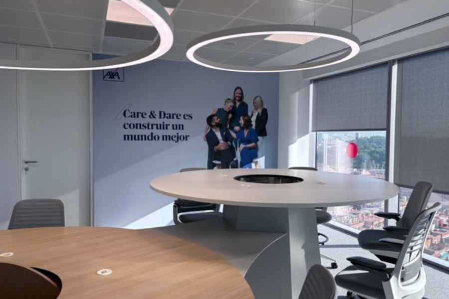 AXA refuerza su apuesta por Cataluña con una nueva sede corporativa