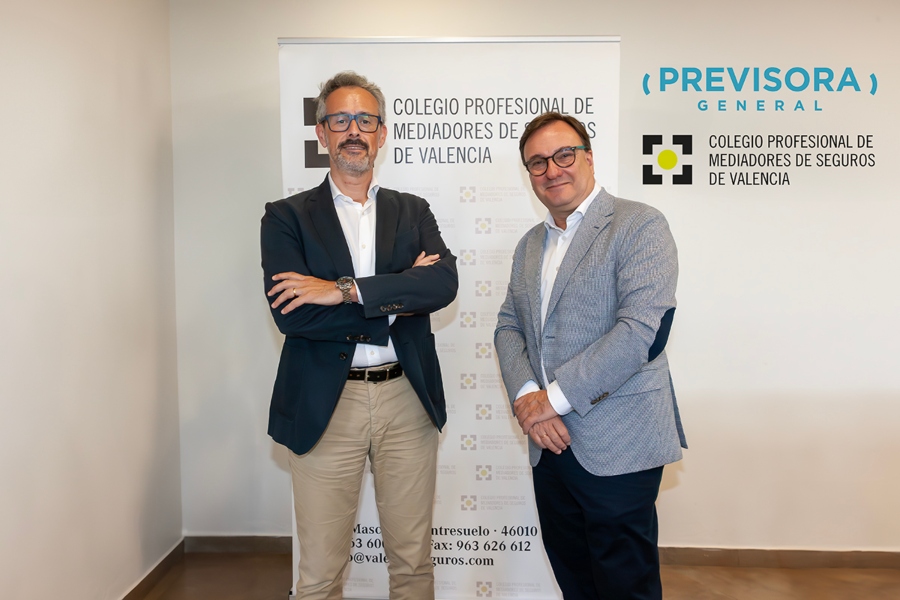 Previsora General renueva su colaboración con el Colegio de Valencia