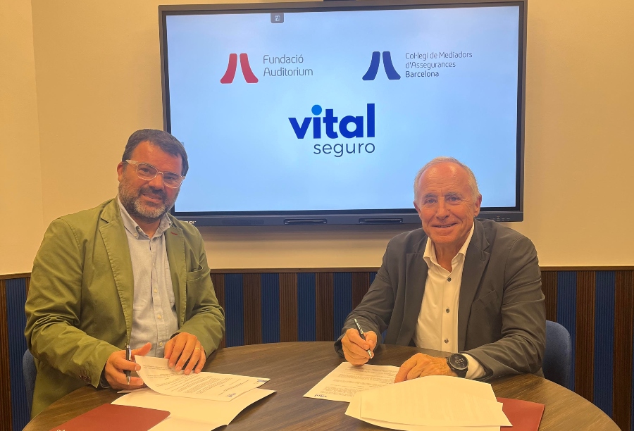 El Colegio de Barcelona y la Fundación Auditorium renuevan la alianza con Vital Seguro