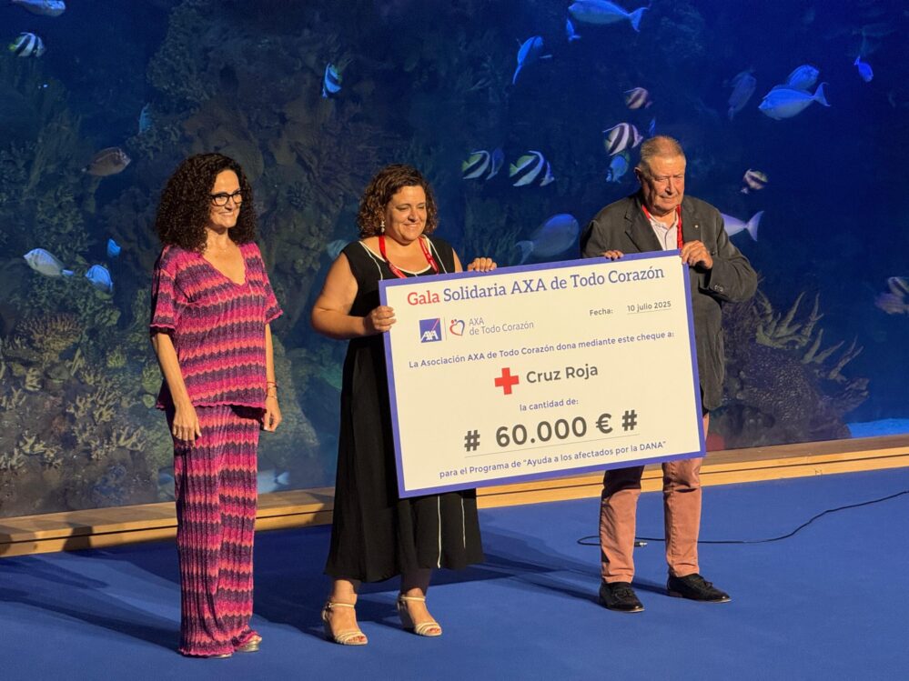 Más de 400 personas se reúnen en la gala solidaria de AXA de Todo Corazón en Valencia en apoyo a las víctimas de la DANA