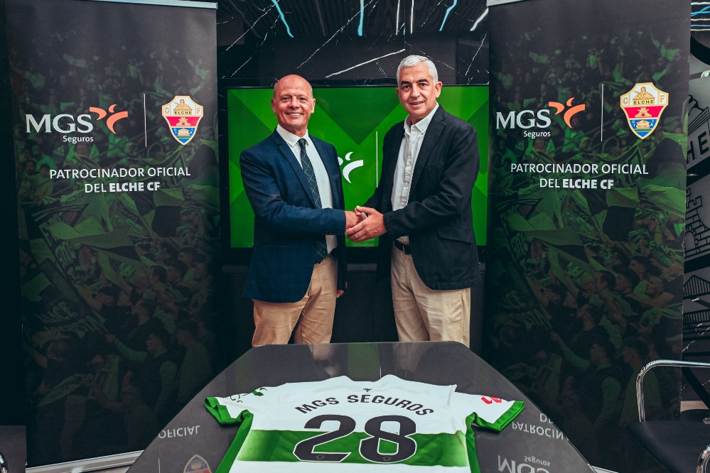MGS Seguros se convierte también en patrocinador oficial del Elche CF durante las próximas tres temporadas.