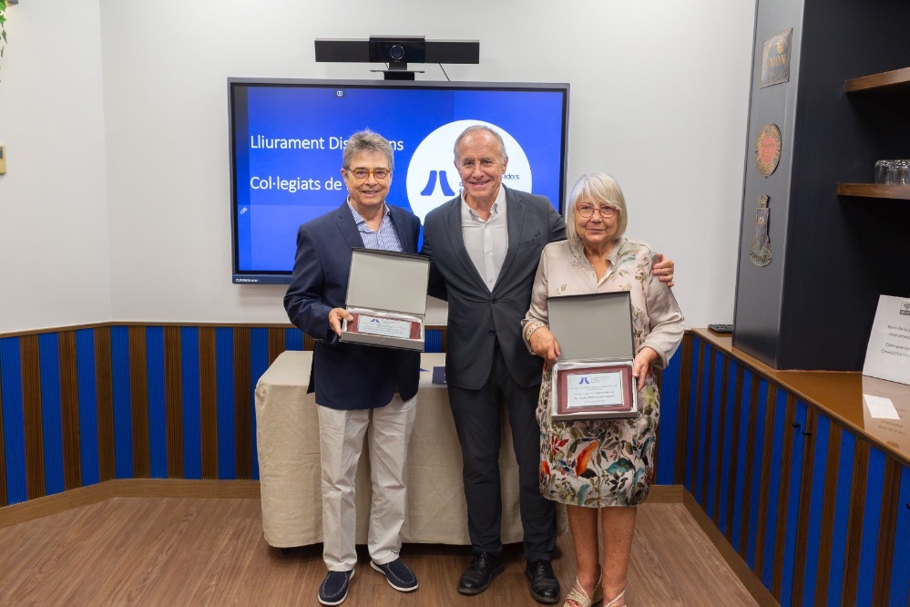 El Colegio de Barcelona rinde homenaje a sus Colegiados de Mérito
