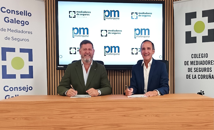 Previsión Mallorquina y el Colegio de La Coruña consolidan su colaboración institucional