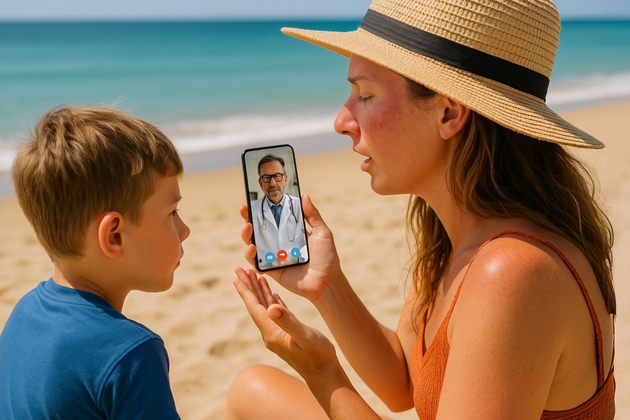 La digitalización permite atención aseguradora permanente durante el verano