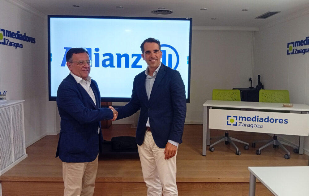 El Colegio de Mediadores de Seguros de Zaragoza y Allianz han renovado su convenio de colaboración para impulsar la mediación.