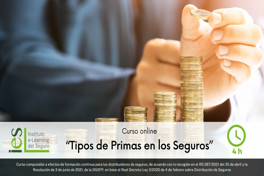 El IES refuerza su catálogo con un curso 100% online sobre primas en seguros