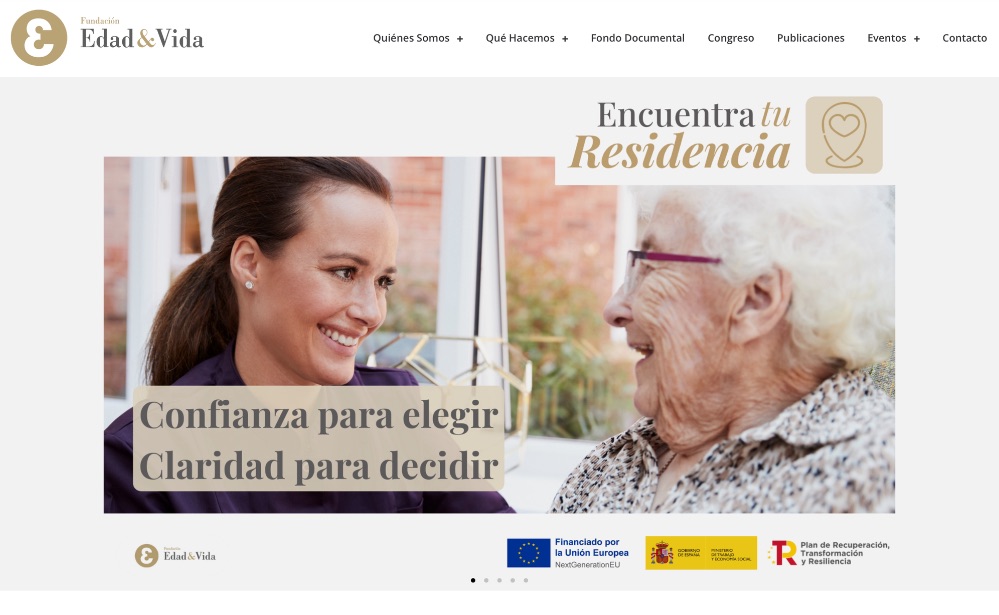 La Fundación Edad&Vida ha puesto en marcha el Sello de Confianza Residencial para comparar residencias de forma clara, objetiva y verificable.
