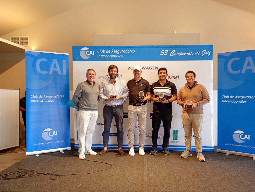 El CAI celebra con gran éxito su 53º Campeonato de Golf, que reunió a 150 profesionales del seguro en una jornada deportiva y de networking.