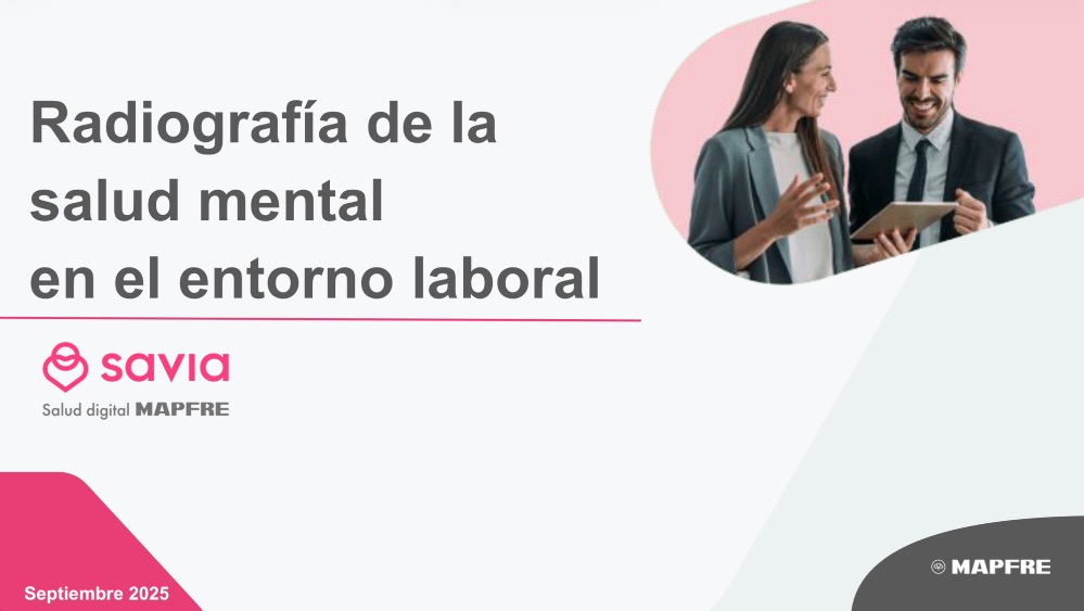 Savia revela que el estrés es la principal causa de malestar laboral en España y que la salud mental impacta en la retención de talento.