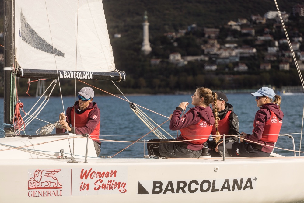 Generali ha renovado como socio de la Barcolana, consolidando su compromiso con la promoción de la vela mixta con Women in Sailing.