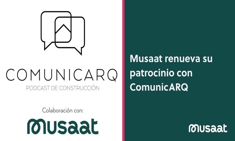 Musaat renueva su patrocinio con ComunicARQ