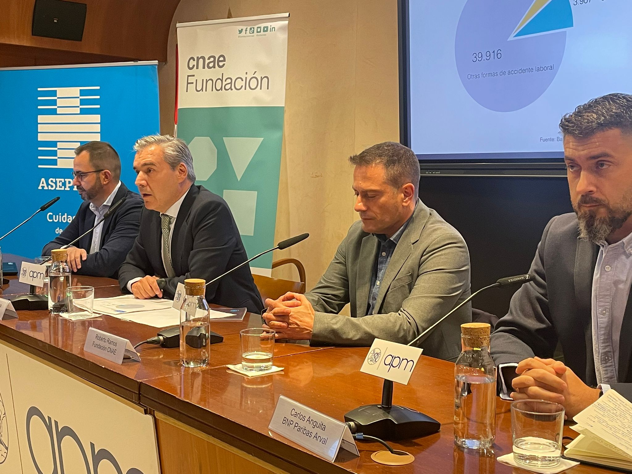 El 34,7% de los accidentes laborales mortales registrados en el primer semestre de 2025 estuvieron relacionados con el tráfico, según Asepeyo