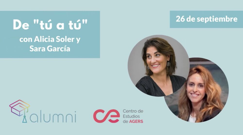 AGERS publica el podcast del “De tú a tú” con Sara García y Alicia Soler